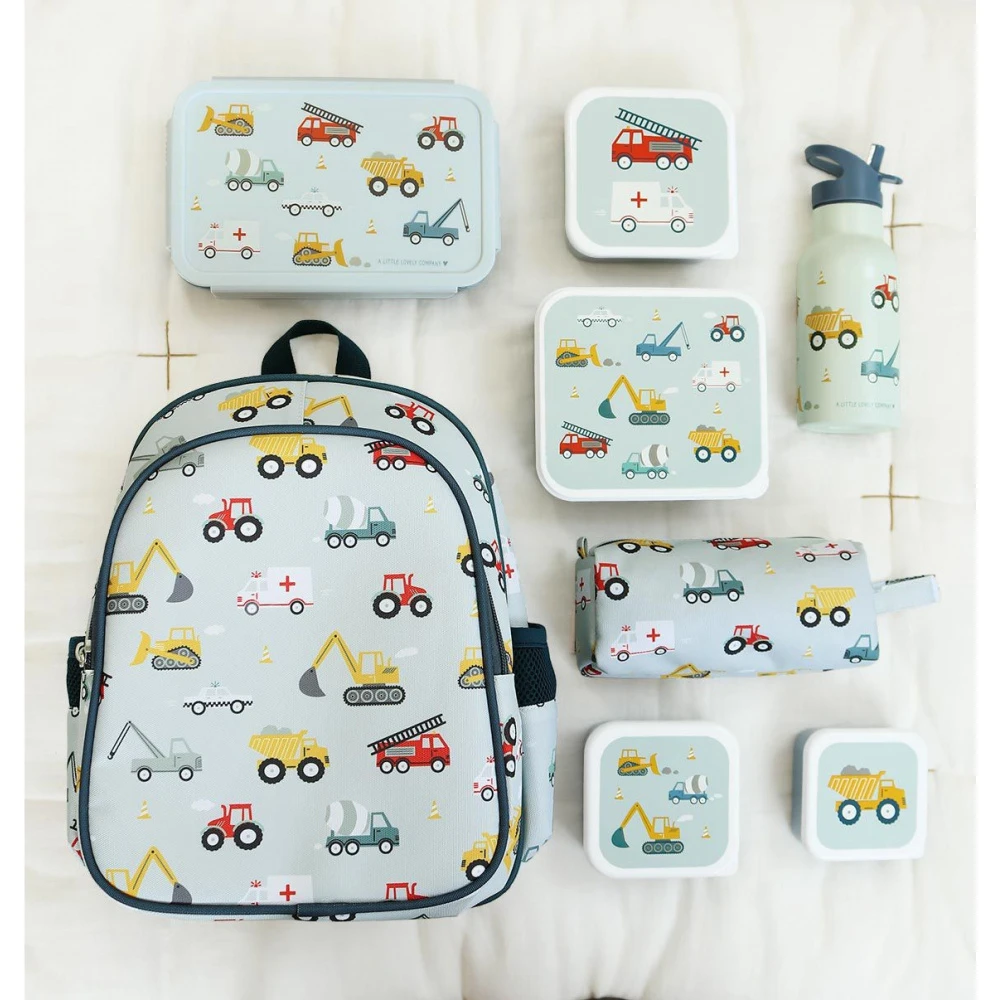 A Little Lovely Company Sac à Dos Enfant Isotherme Véhicules 4 A Little Lovely Company Sac à Dos Enfant Isotherme Véhicules – Image 4