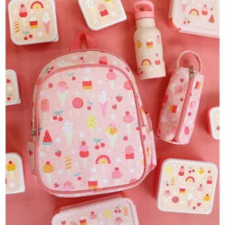 A Little Lovely Company Sac à Dos Enfant Isotherme Crème Glacée -Allobébé lc045402736 3