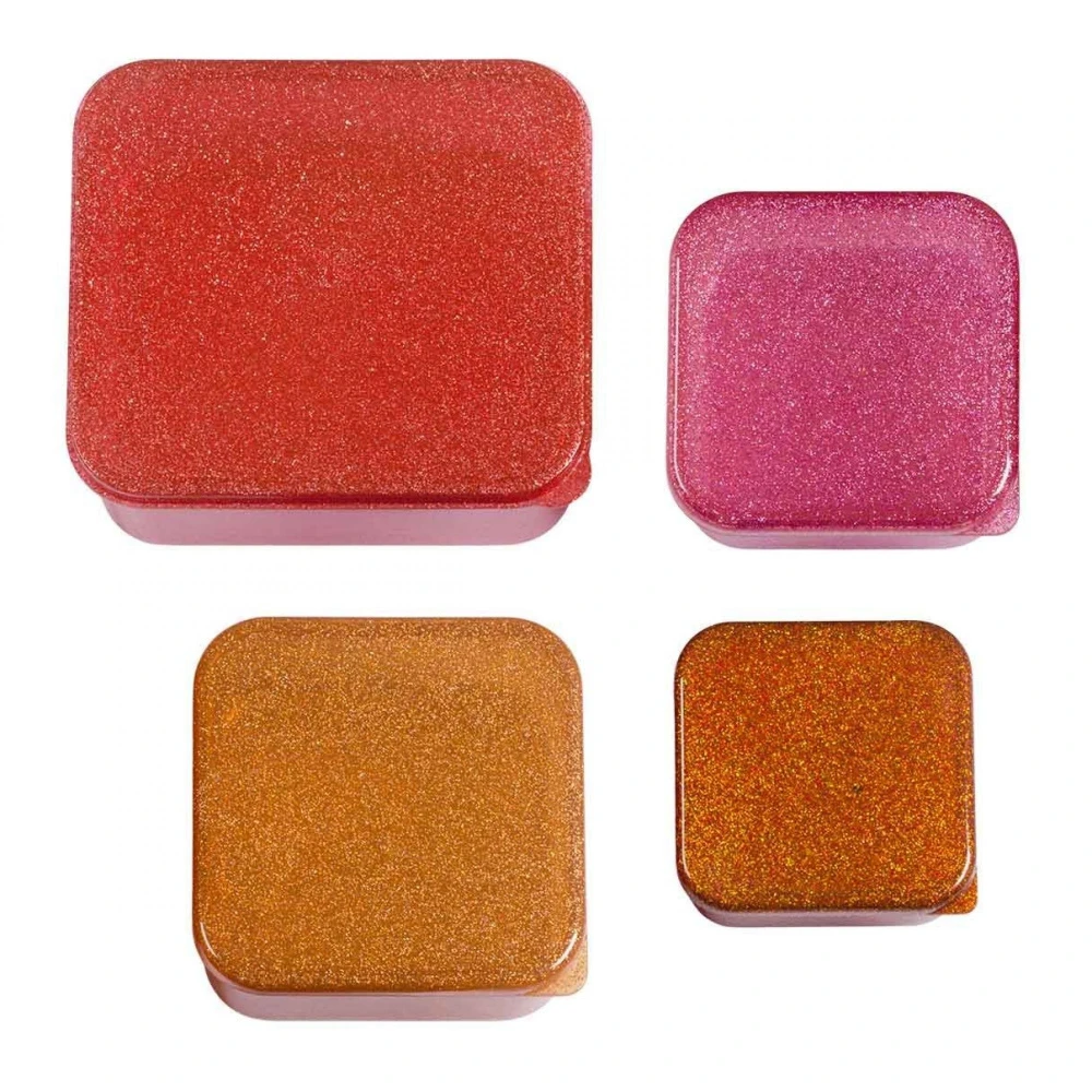 A Little Lovely Company Boites à Goûter Paillettes Roses 1 A Little Lovely Company Boites à Goûter Paillettes Roses