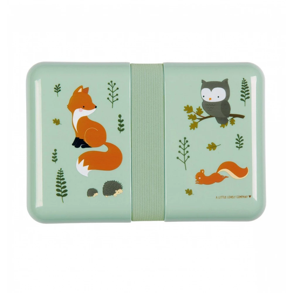 A Little Lovely Company Lunch Box Amis De La Forêt 1 A Little Lovely Company Lunch Box Amis De La Forêt
