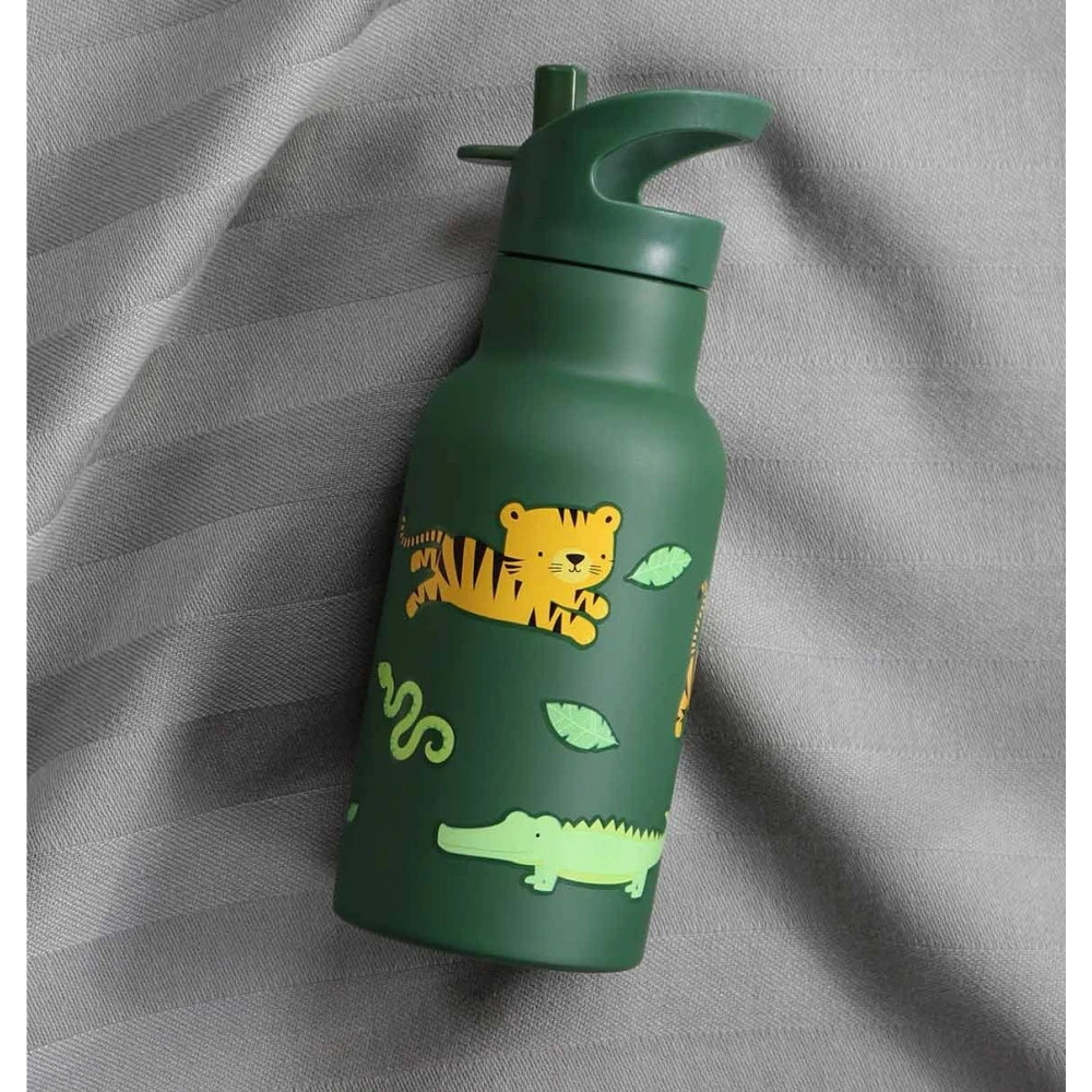 A Little Lovely Company Gourde Isotherme Enfant Tigre 3 A Little Lovely Company Gourde Isotherme Enfant Tigre – Image 3