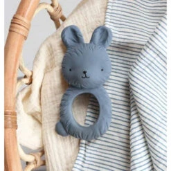 A Little Lovely Company Anneau De Dentition Lapin Bleu -Allobébé lc083101296 2