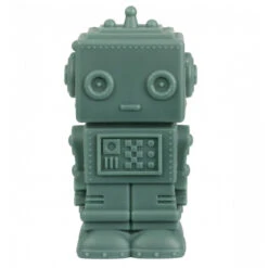 A Little Lovely Company Tirelire Robot Gris