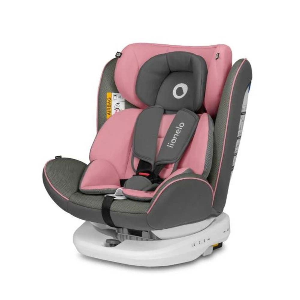 Lionelo Siège Auto Bastiaan Pink 0-36 Kg 1 Lionelo Siège Auto Bastiaan Pink 0-36 Kg