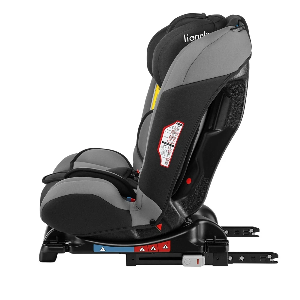 Lionelo Siège Auto Sander Grey - Groupe 0/1/2/3 5 Lionelo Siège Auto Sander Grey - Groupe 0/1/2/3 – Image 5