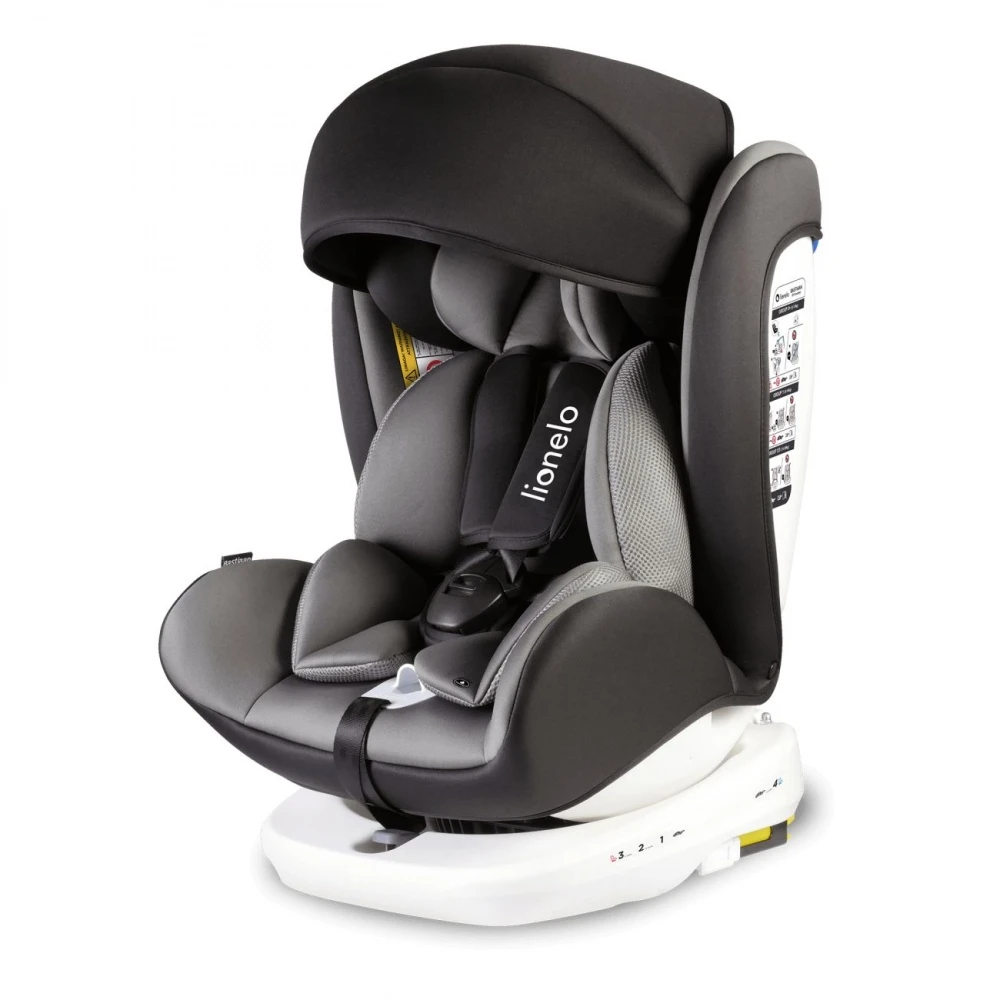 Lionelo Siège Auto Bastiaan Grey 0-36 Kg 1 Lionelo Siège Auto Bastiaan Grey 0-36 Kg