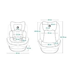 Lionelo Siège Auto Bastiaan One Black Onyx 0-36 Kg -Allobébé le032659644 10