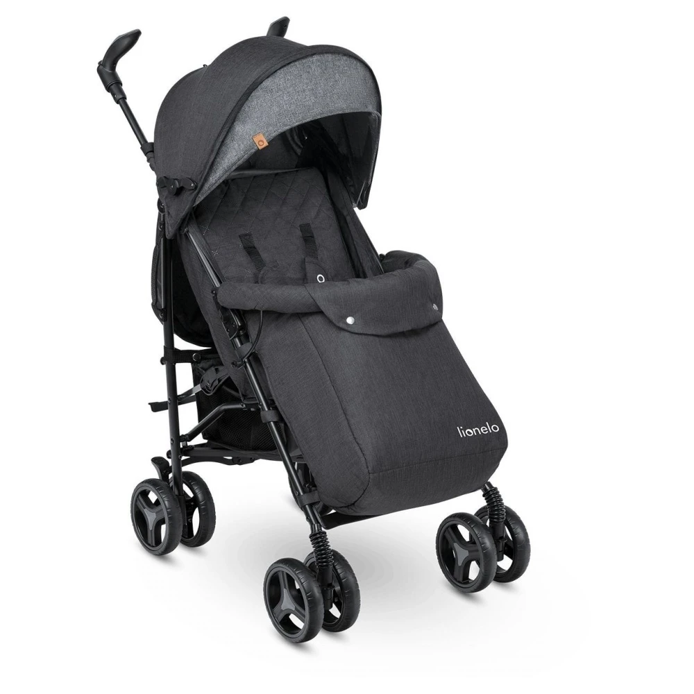 Lionelo Poussette Irma Black & Dark Grey 3 Lionelo Poussette Irma Black & Dark Grey – Image 3