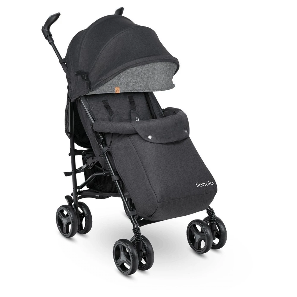 Lionelo Poussette Irma Black & Dark Grey 9 Lionelo Poussette Irma Black & Dark Grey – Image 9