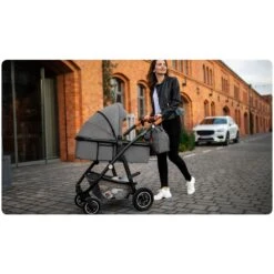 Lionelo Pack Duo Poussette Amber + Nacelle Grey Stone 19 Lionelo Pack Duo Poussette Amber + Nacelle Grey Stone -Allobébé le041200429 8