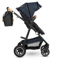 Lionelo Pack Trio Poussette Amber + Nacelle + Coque Blue Navy 27 Lionelo Pack Trio Poussette Amber + Nacelle + Coque Blue Navy -Allobébé le041400597 7