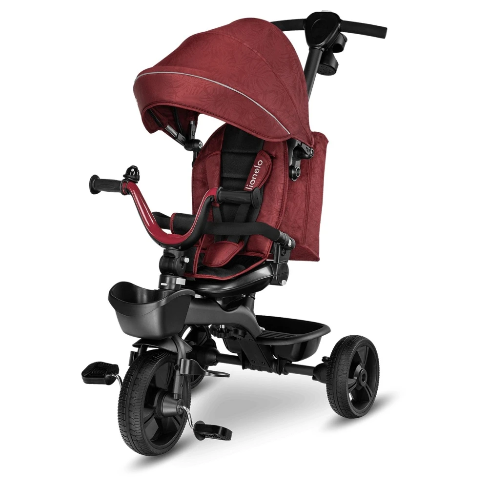 Lionelo Tricycle Kori Red Burgundy 2 Lionelo Tricycle Kori Red Burgundy – Image 2