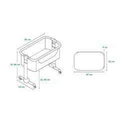 Lionelo Lit Cododo Timon Graphite 13 Lionelo Lit Cododo Timon Graphite -Allobébé le063156070 4
