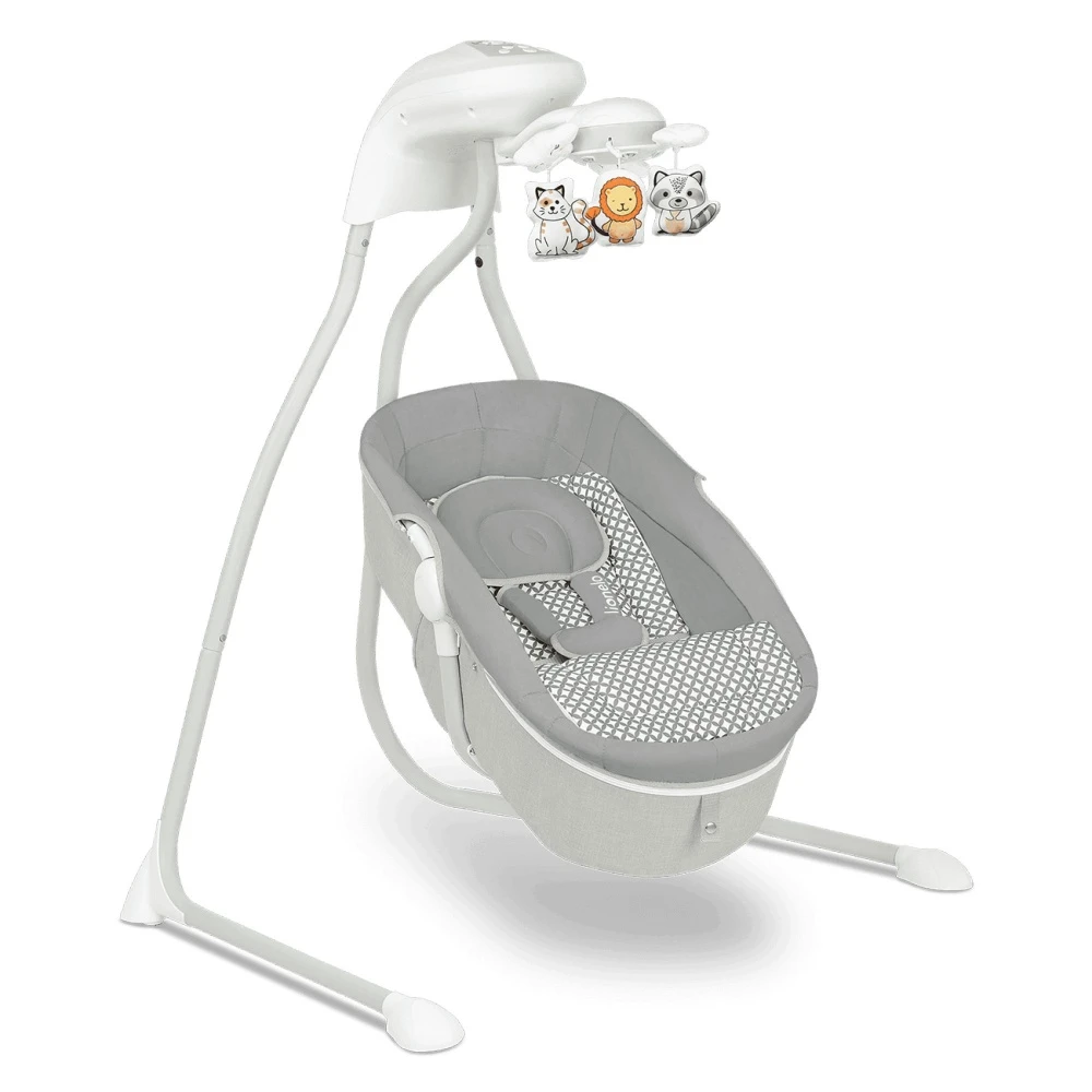 Lionelo Transat Balancelle Henny Grey Dove 1 Lionelo Transat Balancelle Henny Grey Dove