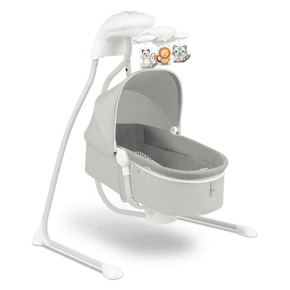 Lionelo Transat Balancelle Henny Grey Dove 3 Lionelo Transat Balancelle Henny Grey Dove – Image 3