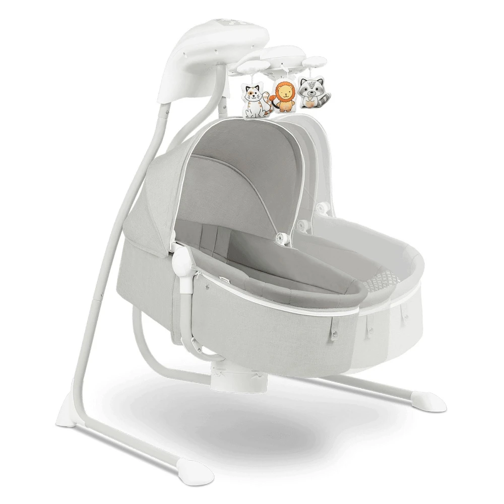 Lionelo Transat Balancelle Henny Grey Dove 4 Lionelo Transat Balancelle Henny Grey Dove – Image 4