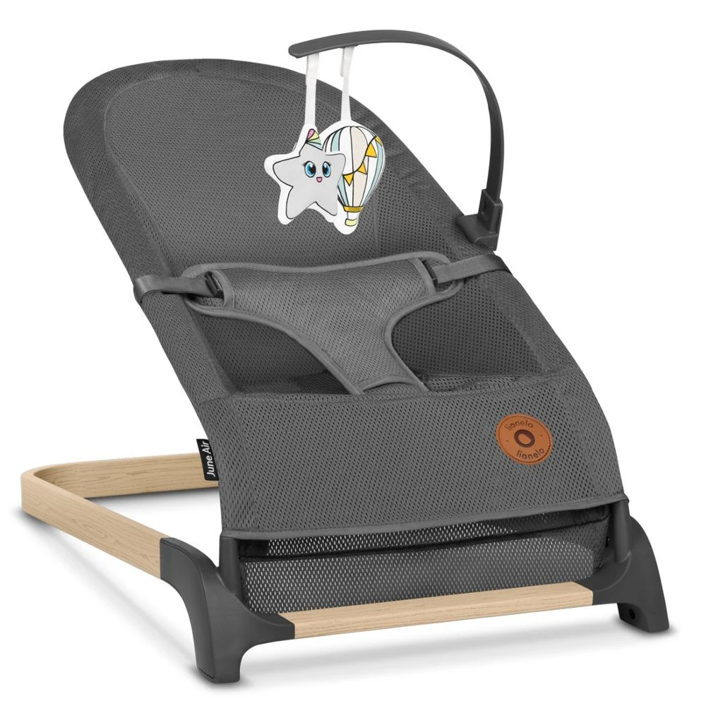 Lionelo Balancelle June Air Grey Graphite 2 Lionelo Balancelle June Air Grey Graphite – Image 2