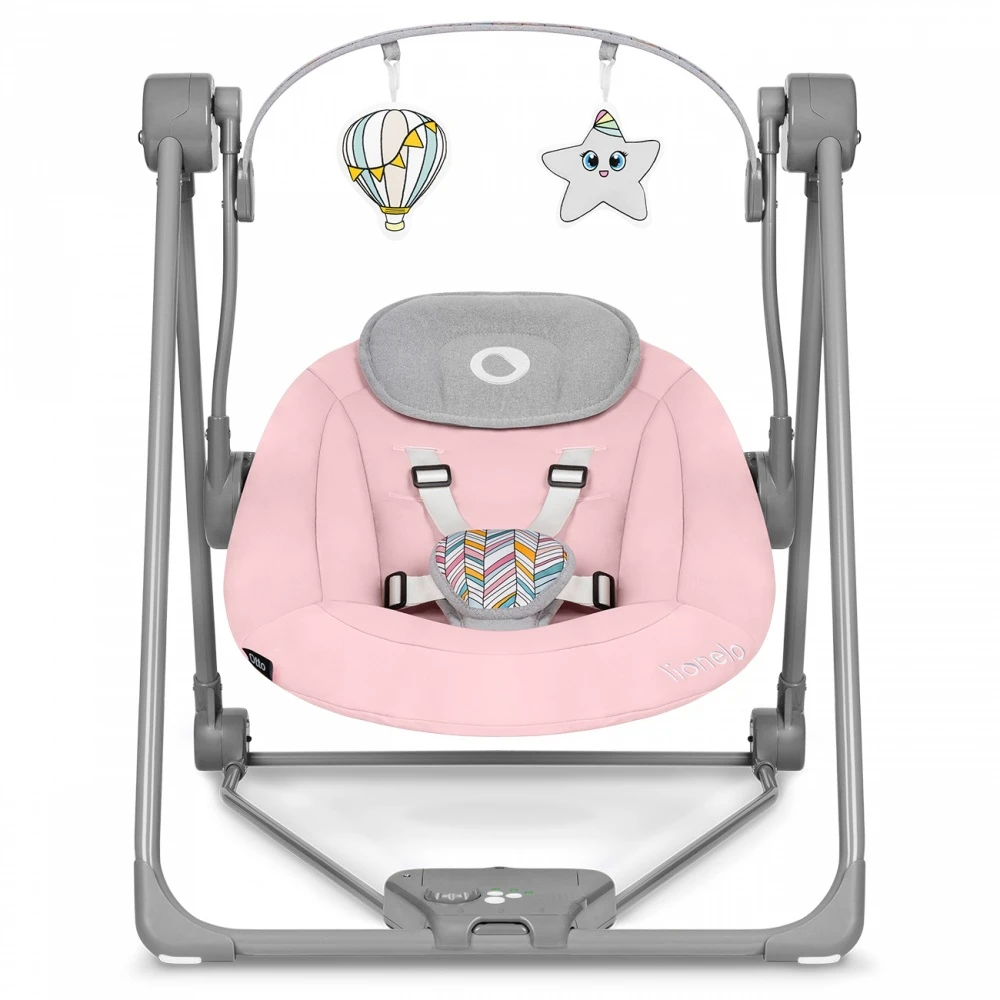 Lionelo Balancelle Otto Pink 3 Lionelo Balancelle Otto Pink – Image 3