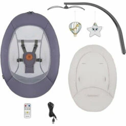 Lionelo Balancelle Ralph Grey Graphite -Allobébé le069004618 6