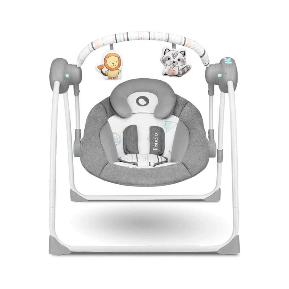 Lionelo Balancelle Ruben Stone Grey Turquoise 2 Lionelo Balancelle Ruben Stone Grey Turquoise – Image 2