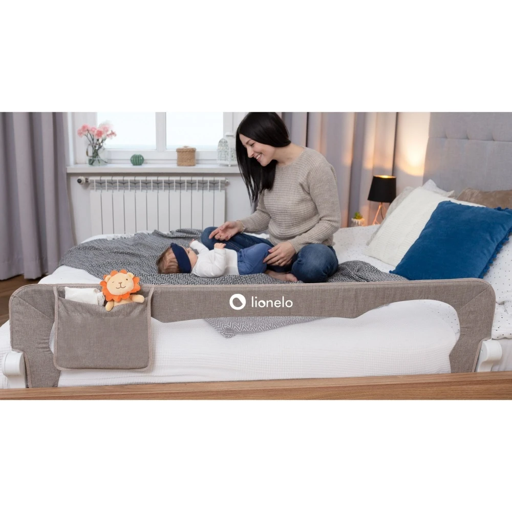 Lionelo Barrière De Lit Eva Grey Melange 8 Lionelo Barrière De Lit Eva Grey Melange – Image 8