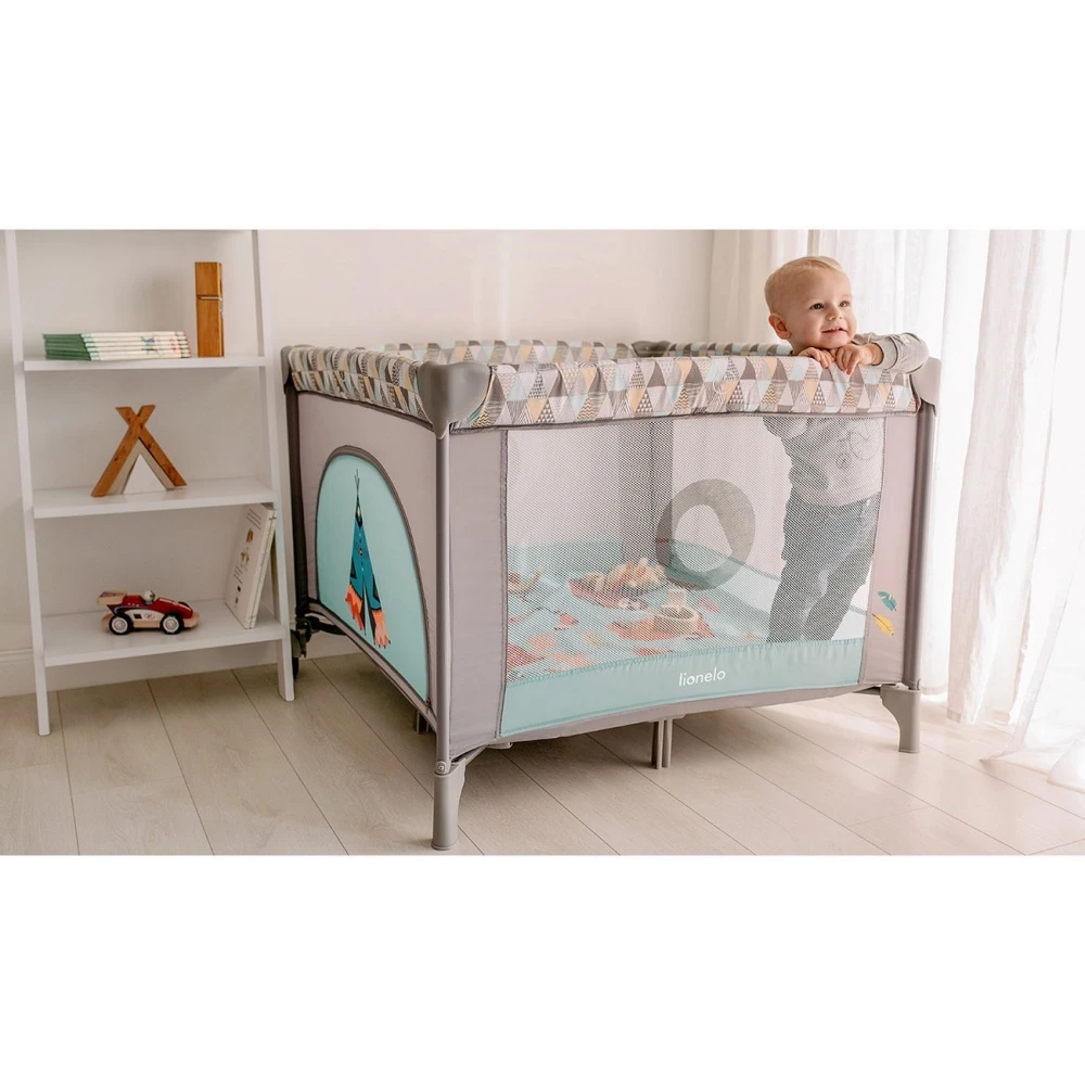 Lionelo Parc Bébé Lene Blue Navy 6 Lionelo Parc Bébé Lene Blue Navy – Image 6