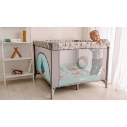 Lionelo Parc Bébé Lene Green Turquoise 11 Lionelo Parc Bébé Lene Green Turquoise -Allobébé le081658074 5