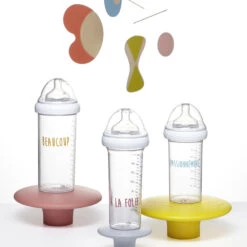 Lot De 3 Biberons Beaucoup, Passionnément, à La Folie 15 Lot De 3 Biberons Beaucoup, Passionnément, à La Folie -Allobébé lf052227020 7