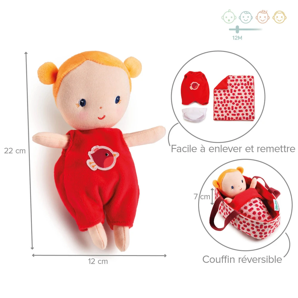 Lilliputiens Bébé Agathe 2 Lilliputiens Bébé Agathe – Image 2