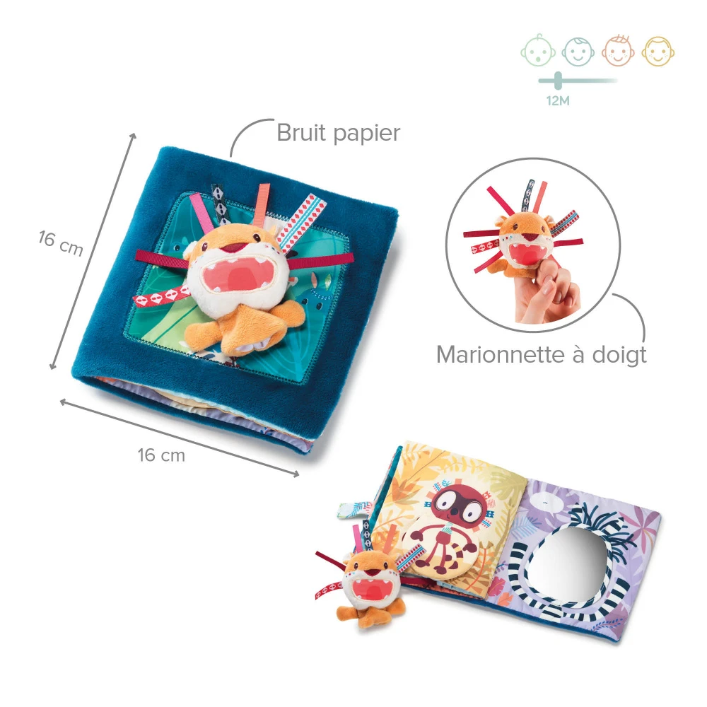 Lilliputiens Livre Bébé Jack Rugit 2 Lilliputiens Livre Bébé Jack Rugit – Image 2