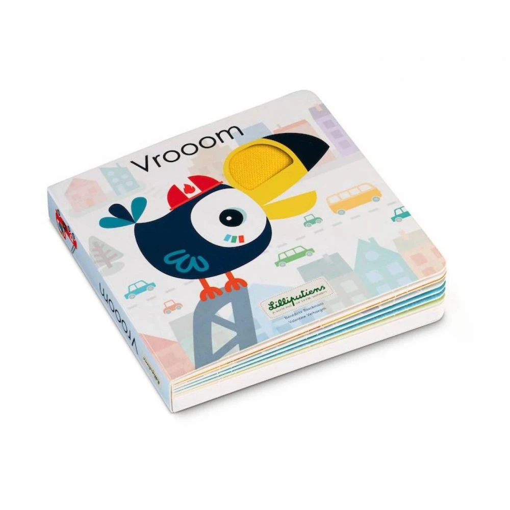 Lilliputiens Livre D'éveil Vrooom 1 Lilliputiens Livre D'éveil Vrooom