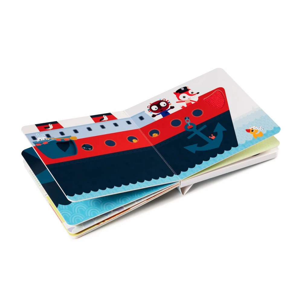 Lilliputiens Livre D'éveil Vrooom 4 Lilliputiens Livre D'éveil Vrooom – Image 4