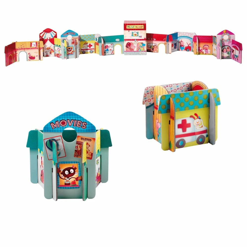 Lilliputiens Jeu Village à Construire Modul'village 1 Lilliputiens Jeu Village à Construire Modul'village