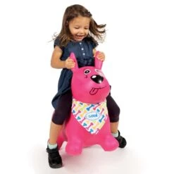 Mon Chien Sauteur Rose 9 Mon Chien Sauteur Rose -Allobébé lj082027773 2