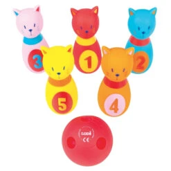 Jeu De Quilles Souples Chat -Allobébé lj084234504 2