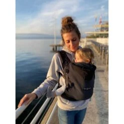 Porte Bébé Hoodiecarrier Coton - Black Forest -Allobébé lr046100123 12