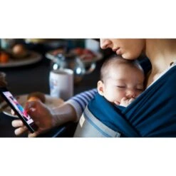 Écharpe De Portage L'originale Bleu Paon Poche éléphant 20 Écharpe De Portage L'originale Bleu Paon Poche éléphant -Allobébé lr046141271 7