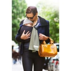 Echarpe De Portage Sans Nœud - Anthracite, Olive (réversible) 15 Echarpe De Portage Sans Nœud - Anthracite, Olive (réversible) -Allobébé lr046142612 7