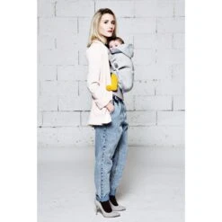 Porte Bébé Hoodiecarrier Pack évolution Gris Athlétique 0-36m -Allobébé lr046143305 7