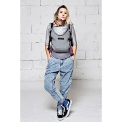 Porte Bébé Hoodiecarrier Pack évolution Gris Flanelle 0-36m 17 Porte Bébé Hoodiecarrier Pack évolution Gris Flanelle 0-36m -Allobébé lr046143312 5