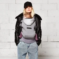 Porte Bébé Hoodiecarrier Pack évolution Gris Flanelle 0-36m 19 Porte Bébé Hoodiecarrier Pack évolution Gris Flanelle 0-36m -Allobébé lr046143312 7