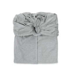 Petite écharpe De Portage Sans Nœud Gris Chiné