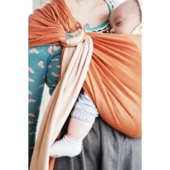 Echarpe De Portage Sans Nœud - Nude, Caramel (réversible) 15 Echarpe De Portage Sans Nœud - Nude, Caramel (réversible) -Allobébé lr046175760 3