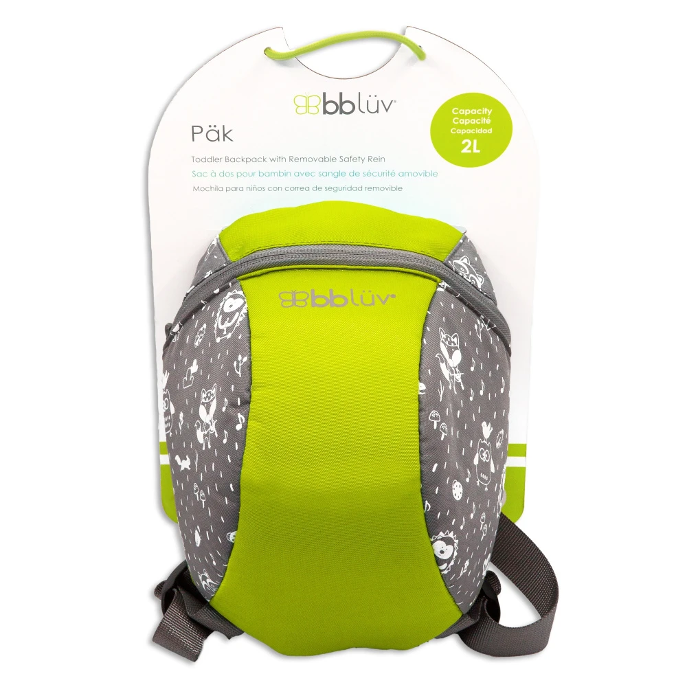 Sac à Dos Enfant Avec Sangle Amovible Päk Lime 6 Sac à Dos Enfant Avec Sangle Amovible Päk Lime – Image 6