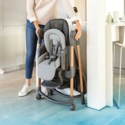 Maxi-Cosi Chaise Haute Bébé Minla Essential Blue -Allobébé mc058117592 3