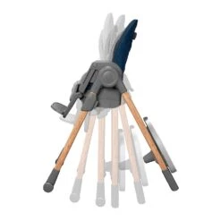 Maxi-Cosi Chaise Haute Bébé Minla Essential Blue -Allobébé mc058117592 8