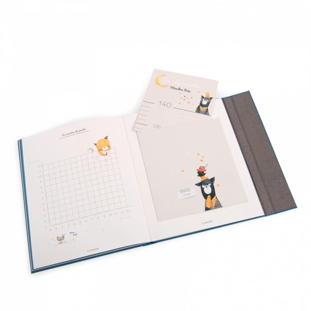 Moulin Roty Livre De Naissance Les Moustaches 6 Moulin Roty Livre De Naissance Les Moustaches – Image 6