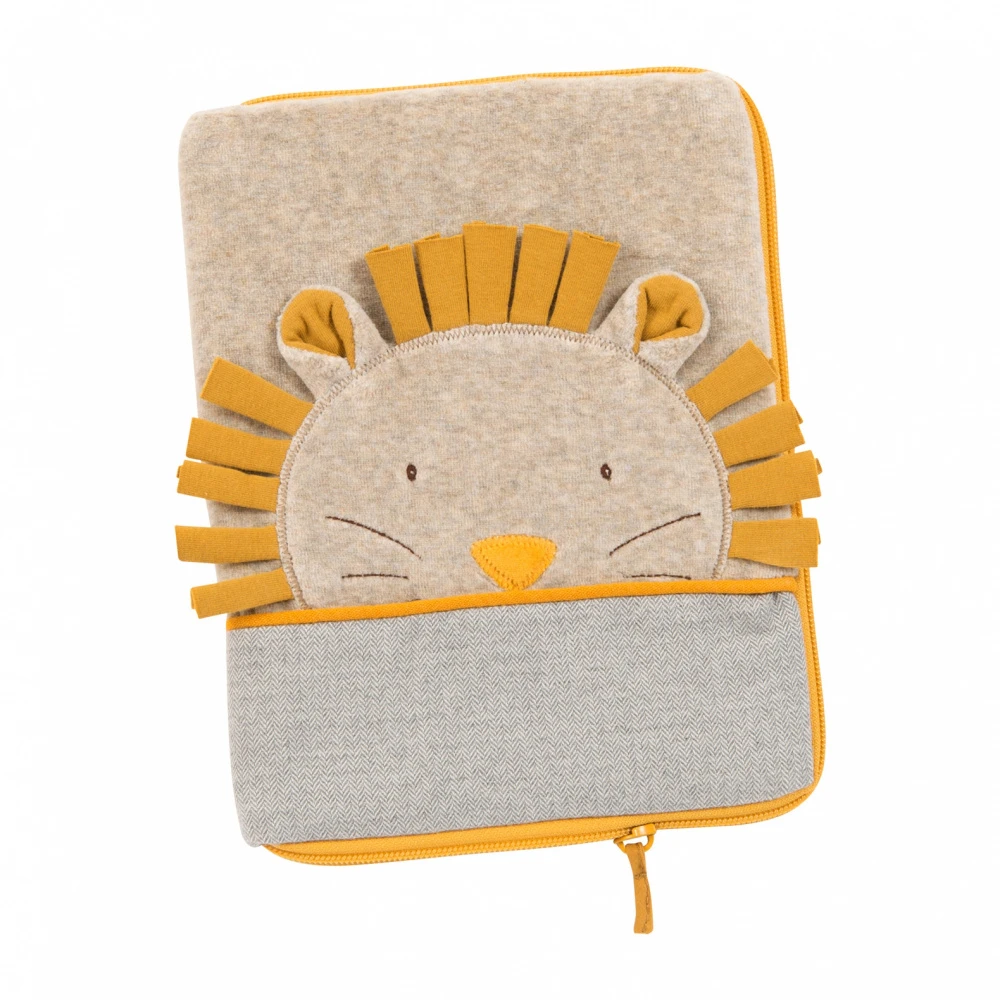 Moulin Roty Protège Carnet De Santé Tête Lion Sous Mon Baobab 1 Moulin Roty Protège Carnet De Santé Tête Lion Sous Mon Baobab