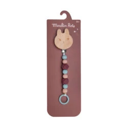 Moulin Roty Attache Tétine Après La Pluie - Lapin 5 Moulin Roty Attache Tétine Après La Pluie - Lapin -Allobébé mr061051562 2