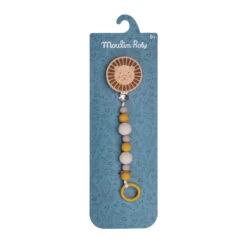 Moulin Roty Attache Tétine Sous Mon Baobab - Lion 9 Moulin Roty Attache Tétine Sous Mon Baobab - Lion -Allobébé mr061091564 4